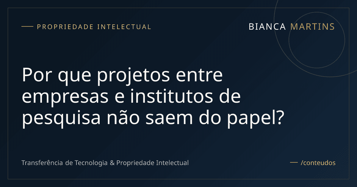 Por que projetos entre empresas e institutos de pesquisa não saem do papel?